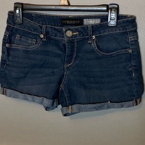 6 for $20SIZE 4 midi rise jean shorts.